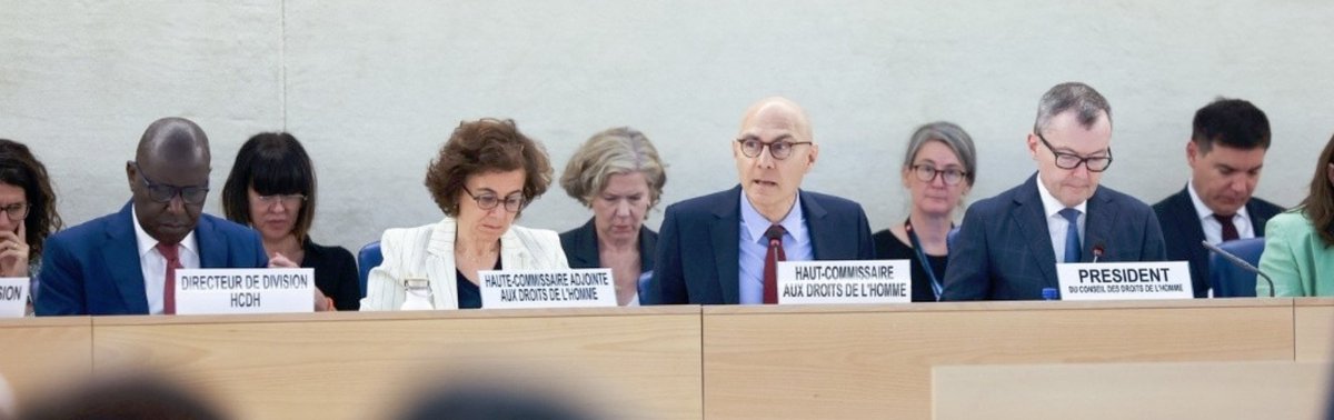 At the #HumanRightsCouncil' opening session, Monday 16 of June, the High Commissioner for Human Rights raised serious concerns about the human rights situation in 🇹🇷 #Türkiye.
He expressed concerns "about mass detentions, including of opposition figures on charges of terrorism