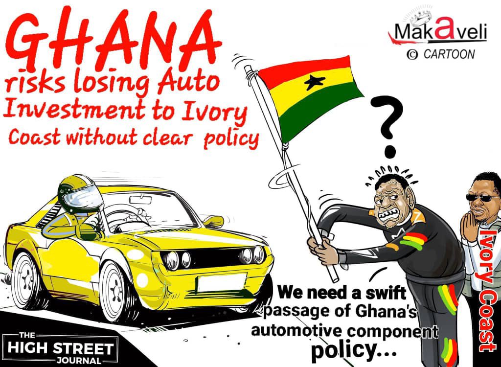 Ghana Chronicles by Makaveli the cartoonist 

- Israel-Iran Conflict: Can Ghana Withstand a Fuel Price Shock?

#THSJ #Cartoon #Fuel #Petrol