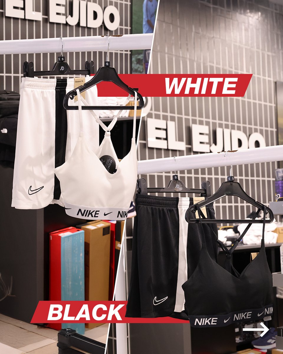 ⚪⚫ Solo puedes elegir un bando: ¿deportivas blancas o negras? 😏

En JD lo tenemos claro... bueno, no tanto. 🥊
📍Ven a COPO, pruébatelas y decide tú.

#ParqueComercialCOPO #TanNuestro #copo #almerimar #elejido #JD #deportivas #zapatillas #deporte