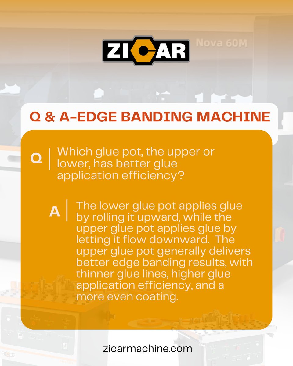 JAYAZICAR's tweet image. 🔥Which glue pot has better glue application efficiency?
🅰️The upper glue pot🔼
🅱️The lower glue pot🔽

#ZICAR #FAQ #edgebandingmachine #woodworking #furniture