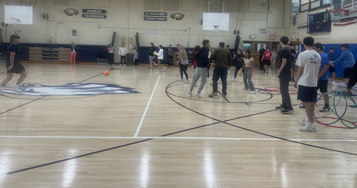Senior walk at CBS along with some fun playing an old game in gym! Congratulations to class of 2025!#WeAreBethpage