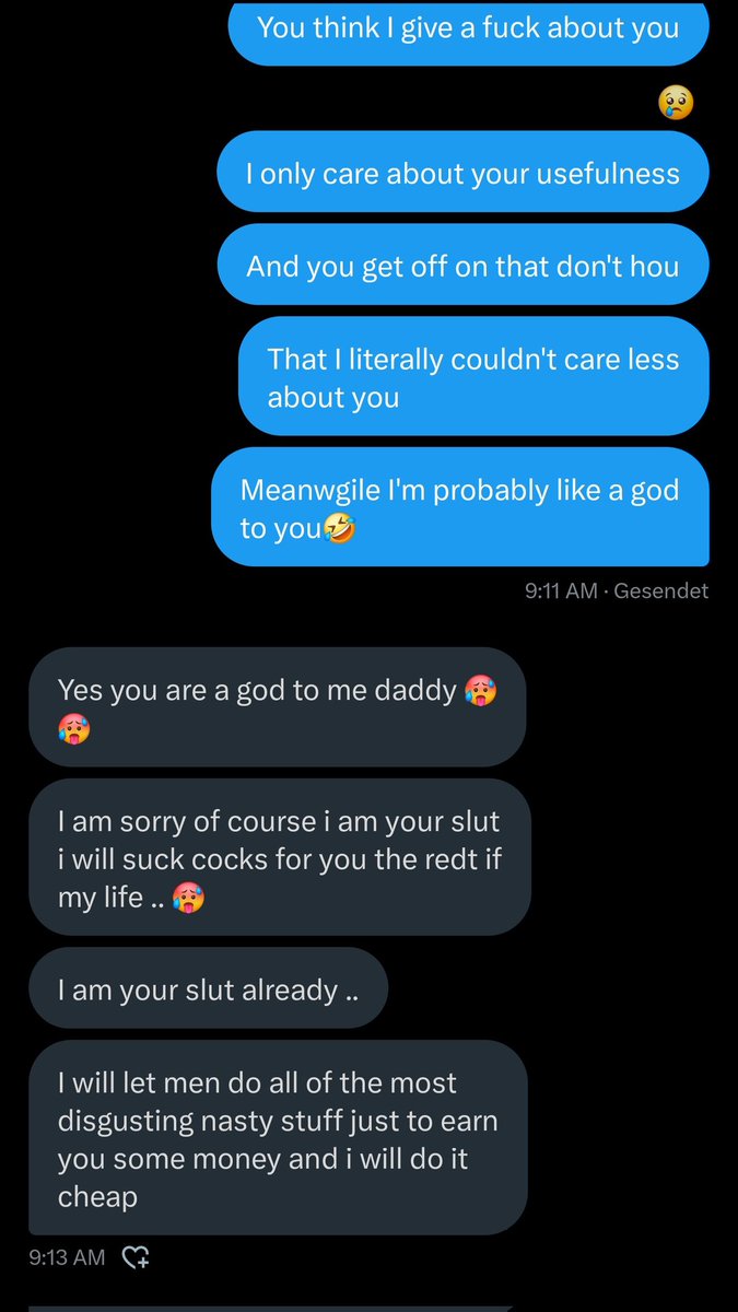 gooning_bully's tweet photo. Paying to send blackmail material to a literal manscammer online just so you're gonna be forced to whore around on grindr as a 'straight male' is crazy ☠️

catfishfindom manscam finsub wankbattle wankchat unethical atm ripoff timewaster freeloader goon bwc https://t.co/GExuj3ILjX