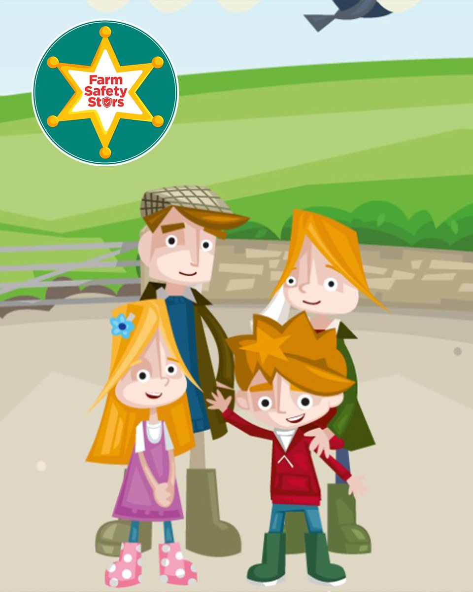 ⭐ Farm Safety Stars is a campaign to empower children living on farms and in the rural community to be farm safety ambassadors.

Download weekly interactive worksheets featuring fun activities that help youngsters learn how to be farm safe.

DETAILS: ow.ly/MxfK50WaBKB