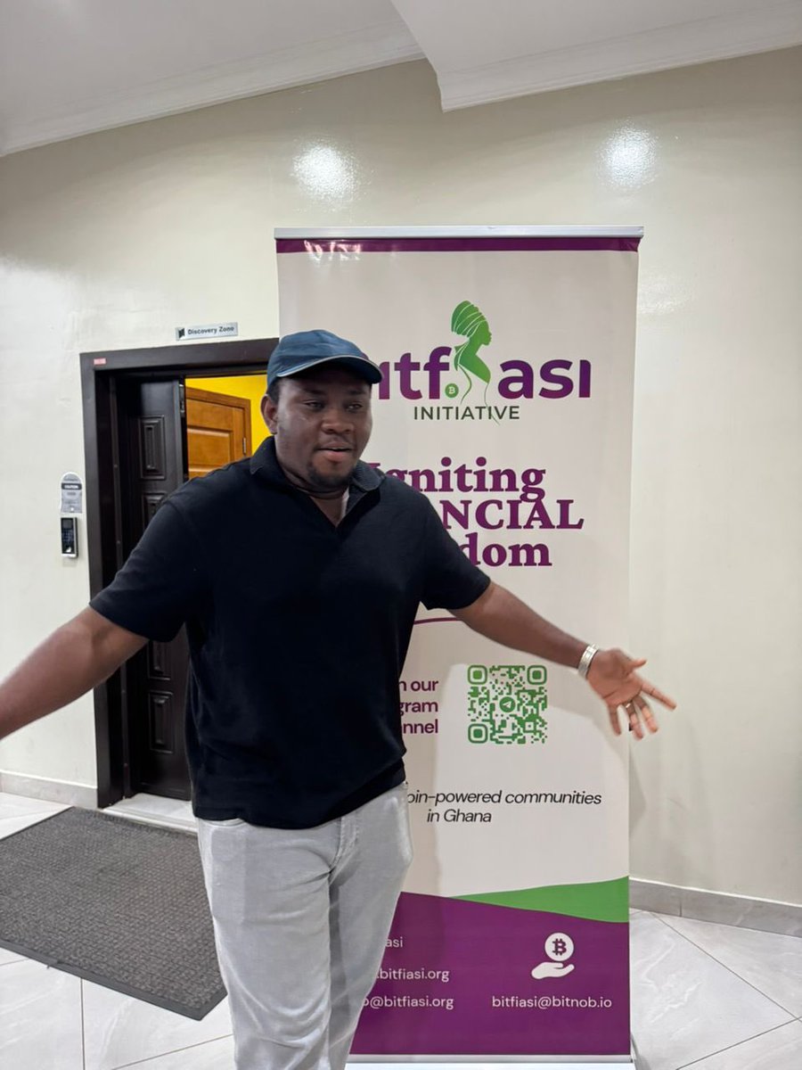 SenaKAmi's tweet image. That’s when everything flipped.
We explained #Bitcoin in simple terms—real-world, business-relevant use.
Suddenly, the questions changed:
“How do I accept sats?”
“Can I save in it?”
“Where do I start?”

#BitcoinCircularEconomy #Bitfiasi #BitcoinGhana
