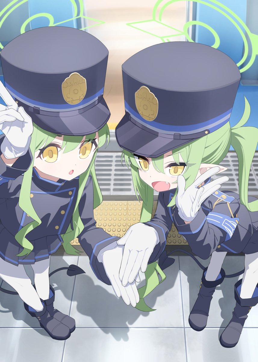 #ブルアカ 
ヒカリ ノゾミ