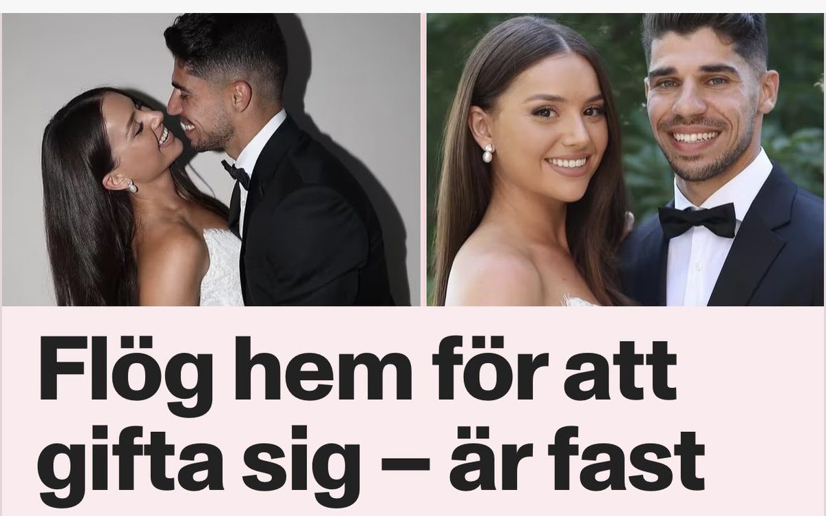 Japp, det är så giftemål fungerar