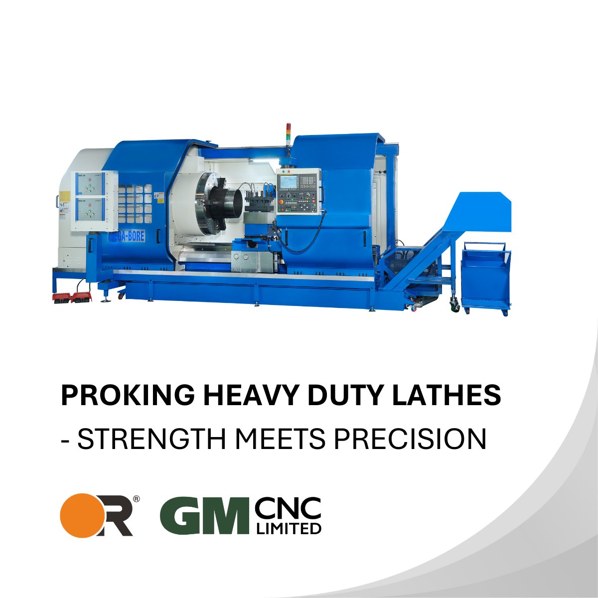 GMCNCLtd's tweet image. 🏗️ Proking Heavy-Duty Lathes.
🛠️ Swing: 800–1800mm
📏 Beds: Up to 12m
🔩 Bore: 6"–24"
⚙️ Power: Up to 65hp
Flat bed & slant bed CNC/manual options.
📞0161 401 8880
✉️info@gm-cnc.com
🌐gm-cnc.com
#ProkingLathes #ukmfg #machinetools #machinery #equipment