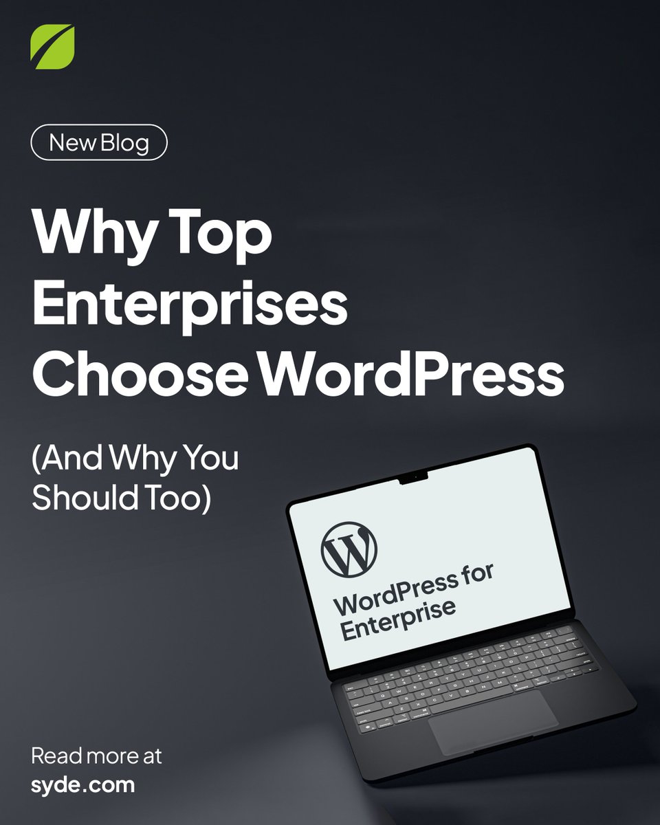 syde_gmbh's tweet image. Our latest article breaks down why top enterprises choose WordPress and why you should too.

👉 Read the article: eu1.hubs.ly/H0kvf3k0 

#EnterpriseSolutions #WordPress #DigitalTransformation #CMO #WebDevelopment #MarketingTech