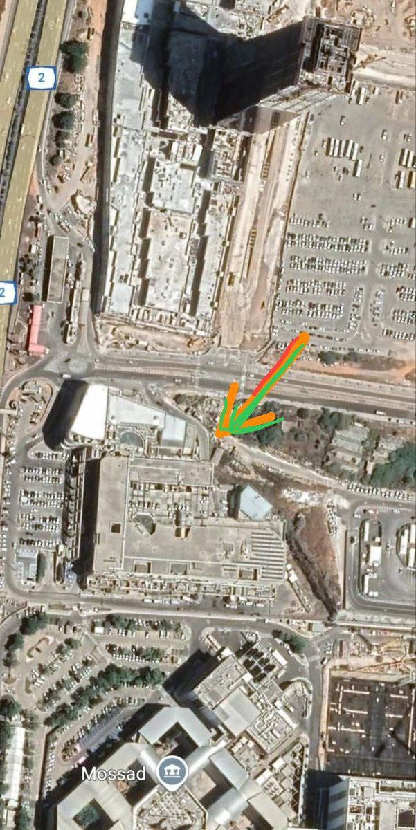 ईरान ने हर्ज़लिया में  मोसाद के IDF intelligent headquarter  पर मिसाइल से हमला किया