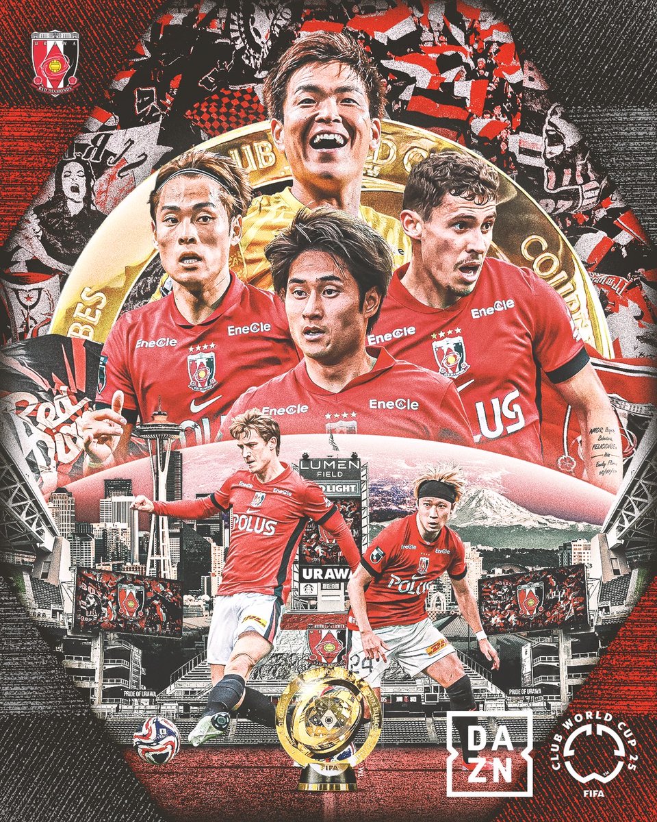 浦和レッズ、クラブ世界一を目指す戦いが始まる🇯🇵♦️

#FIFACWC
