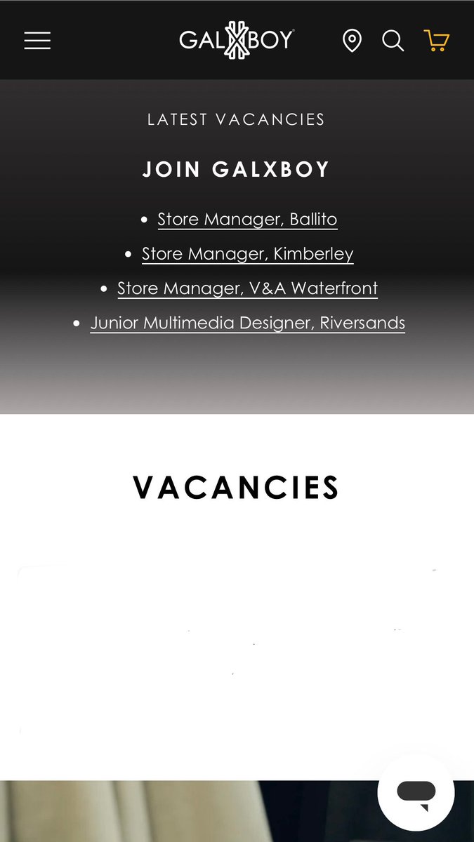 New Jobs Available 

🔌 : galxboy.co.za/pages/careers-…