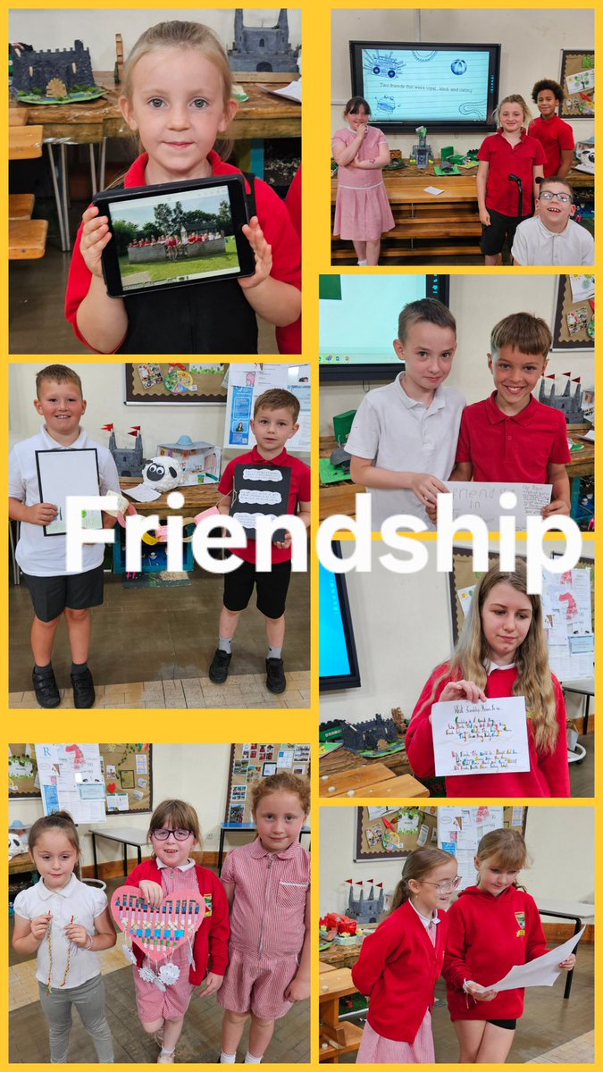 A super assembly today on Friendship, with classes completing the challenge from last week of what friendship means to us and presenting in our own ways. Bendigedig all👏 <a href="/garntegprimary/">Garnteg Primary</a> <a href="/MrsSRoche95/">Mrs S Roche</a>