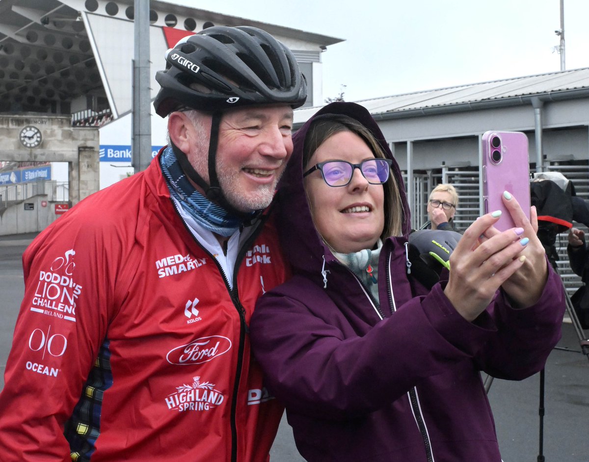 On Sunday Kenny Logan set off on his latest challenge, joined by some familiar faces!

The team will travel 555 miles across Ireland, delivering the match ball ahead of the 1888 Cup on Friday. 

We hope the stunning scenery helps distract from those brutal hills! 😱