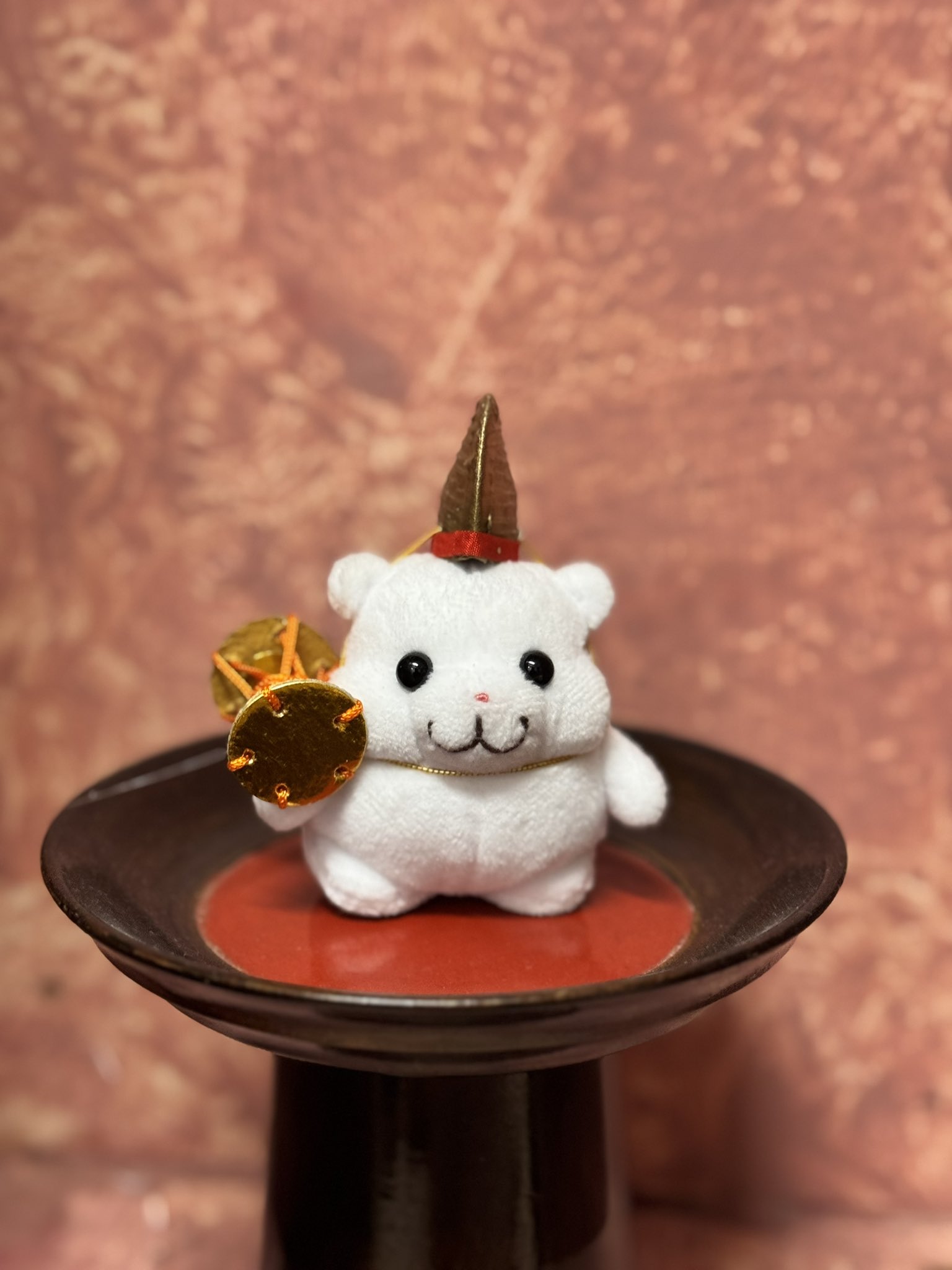 チョコレートケーキのようせい⋆* ハムちゃん ぬいぐるみ - メルカリ