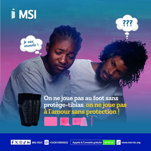 Aimez intelligemment, agissez en toute sécurité : la protection est essentielle !
Prenez rendez-vous gratuitement au 40 00 22.
#PlanificationFamiliale #protection #MSIRDC