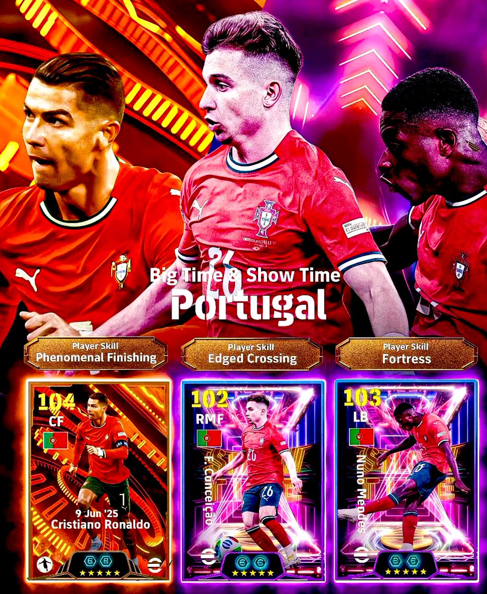 Efootball25 New Pack Big Time Portugal 🔥 

#eFootball