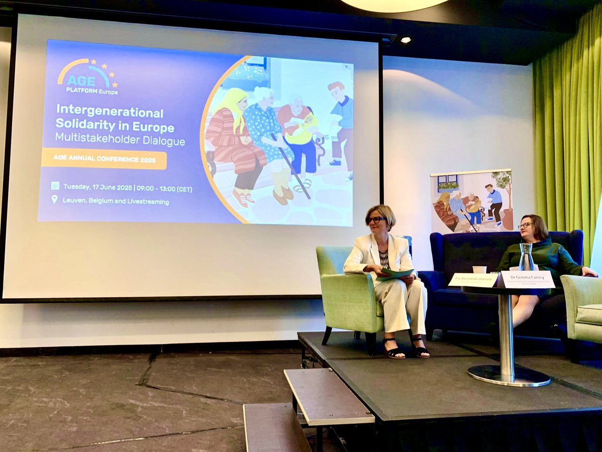 PiaAhrenkilde's tweet photo. Europe stands for fairness across all generations! 🤝

Happy to engage with @AGE_PlatformEU as we are crafting together the first-ever #EU🇪🇺 Strategy on #IntergenerationalFairness under the leadership of Commissioner @GlennMicallef. 

Inclusive. Participatory. Evidence-based. https://t.co/ENAWVzUGN3