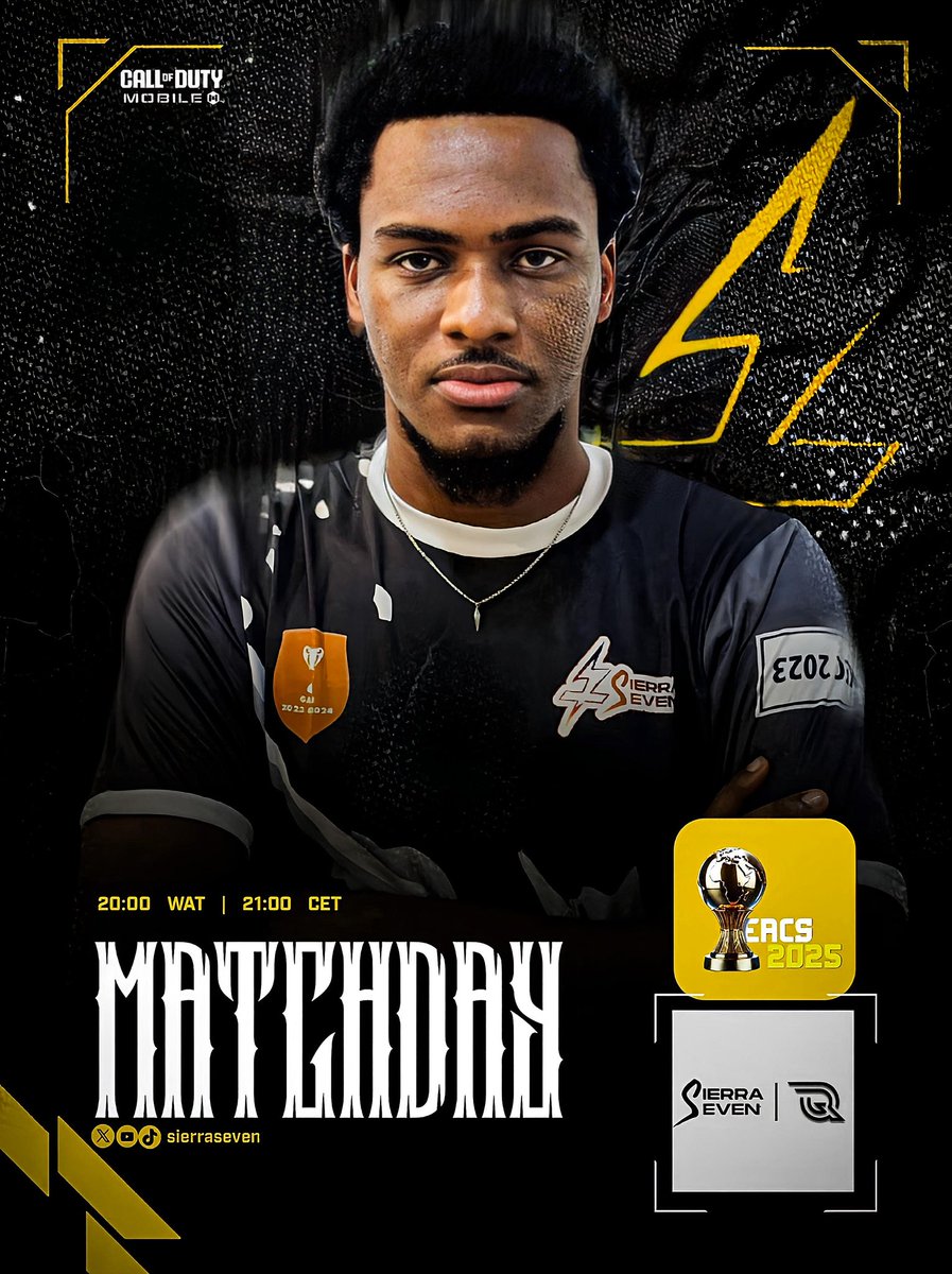 Final match of the group stage🔥

Sierra 7 vs Qantic 🔥

Live on YouTube <a href="/UncleBlood/">Blood</a> at 20:00 WAT | 21:00 CET. 

𝙑𝙞𝙣𝙘𝙞𝙩 𝙦𝙪𝙞 𝙨𝙚 𝙫𝙞𝙣𝙘𝙞𝙩 🔥🔥