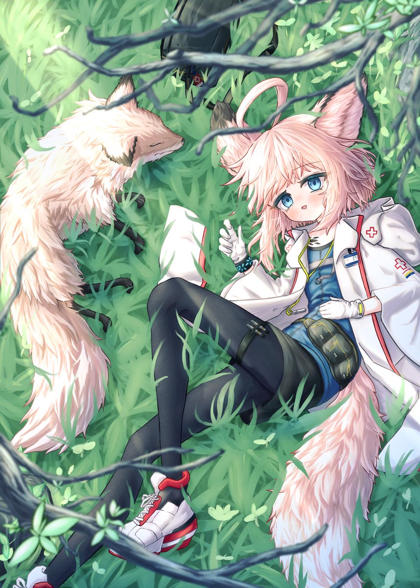 me6no2giri's tweet photo. ススーロ合同に寄稿させていただいたイラストです！
#アークナイツ #ススーロ https://t.co/ZFJNS6PM8G
