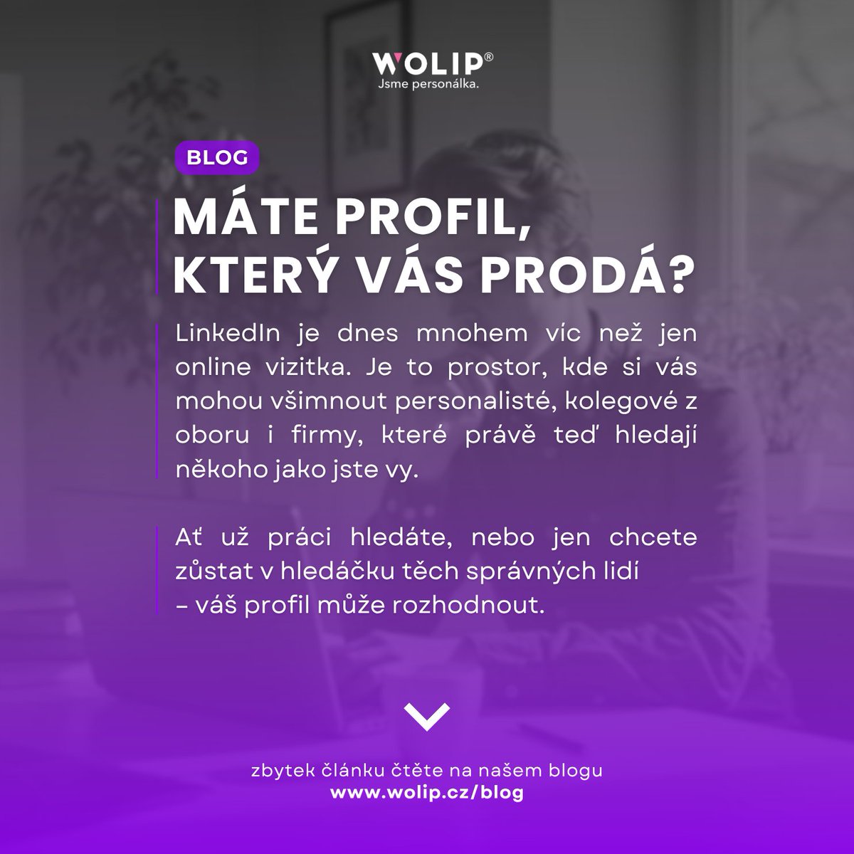 wolip_cz's tweet photo. LinkedIn dnes není jen pro manažery – je to místo, kde se rodí pracovní příležitosti.
📌 Co by měl mít váš profil, aby zaujal personalisty i AI?
Mrkněte na náš nový článek plný tipů, ukázek a rad, jak si vyladit profil, který vás opravdu prodá.
#wolip #linkedinprofil #hrtipy #kariera #nabor #personalistika #jobsearch #pracovniuspech