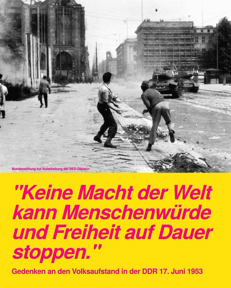 Andreas Silbersack (@andreassilbers1) on Twitter photo 17. Juni 53: "Dieser Tag mahnt uns: Freiheit, Rechtsstaat, Selbstbestimmung sind keine Selbstverständlichkeit. Sie müssen jeden Tag neu verteidigt werden – mit klarer Haltung und politischem Mut."
#fdp #fdphal #volksaufstandddr #fdplsa <a href="/FDP_LSA/">FDP Sachsen-Anhalt</a> 17. Juni 53: "Dieser Tag mahnt uns: Freiheit, Rechtsstaat, Selbstbestimmung sind keine Selbstverständlichkeit. Sie müssen jeden Tag neu verteidigt werden – mit klarer Haltung und politischem Mut."
#fdp #fdphal #volksaufstandddr #fdplsa <a href="/FDP_LSA/">FDP Sachsen-Anhalt</a>