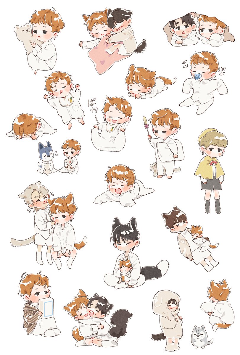 🧸🤍
#Straykidsfanart
