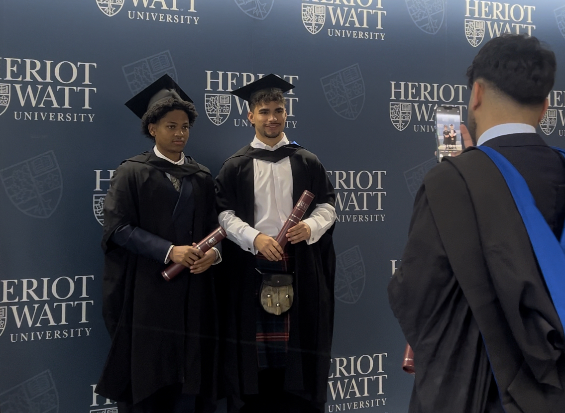 It’s day 2 of graduations on the Edinburgh Campus.🧑‍🎓

Congratulations to everyone graduating today from the School of Social Sciences.👏🏽

#HeriotWattUni #Graduation #ClassOf2025