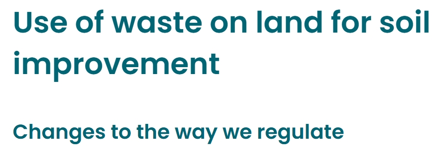 Activities of applying waste to land,  including the application of treated sewage sludge. You can now apply for a SEPA authorisation to carry out application of waste to land, in Scotland, under new regulations. Find out more. sepa.org.uk/regulations/wa…