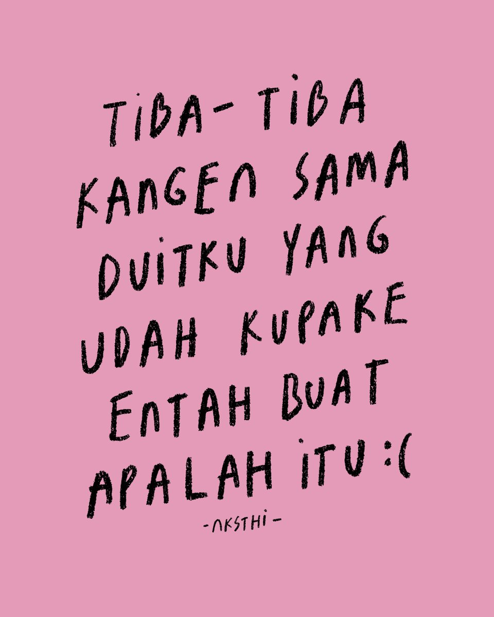Kalian kangen juga nggak? 🥹