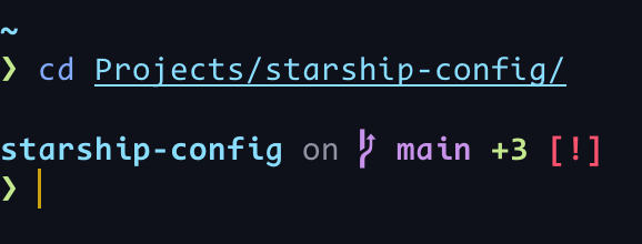 Jakeroid's tweet image. #KnowYourTools is here, as always on Tuesdays.

If you haven&apos;t checked out Starship, do it! It&apos;s a cool, fast terminal prompt with plenty of useful features. Today, let me show you how to add Git metrics to your prompt config.

Simply add a module [git_metrics] with the option…