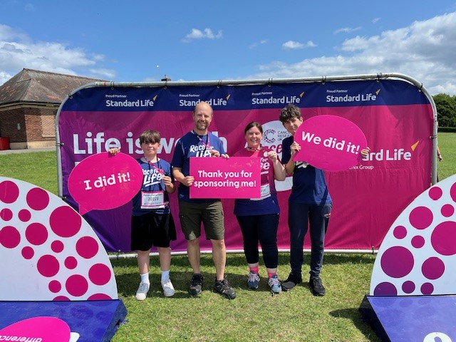 Eden Futures (@edenfutures) on Twitter photo We are very proud of Helen Parker, L&D Business Partner, for taking part in the Race for Life 5k in Nottingham to raise money for <a href="/CR_UK/">Cancer Research UK</a>.
So far, she has raised in incredible £580 for the charity... “Thank you all so much for your support - What a fantastic day!” - Helen We are very proud of Helen Parker, L&D Business Partner, for taking part in the Race for Life 5k in Nottingham to raise money for <a href="/CR_UK/">Cancer Research UK</a>.
So far, she has raised in incredible £580 for the charity... “Thank you all so much for your support - What a fantastic day!” - Helen
