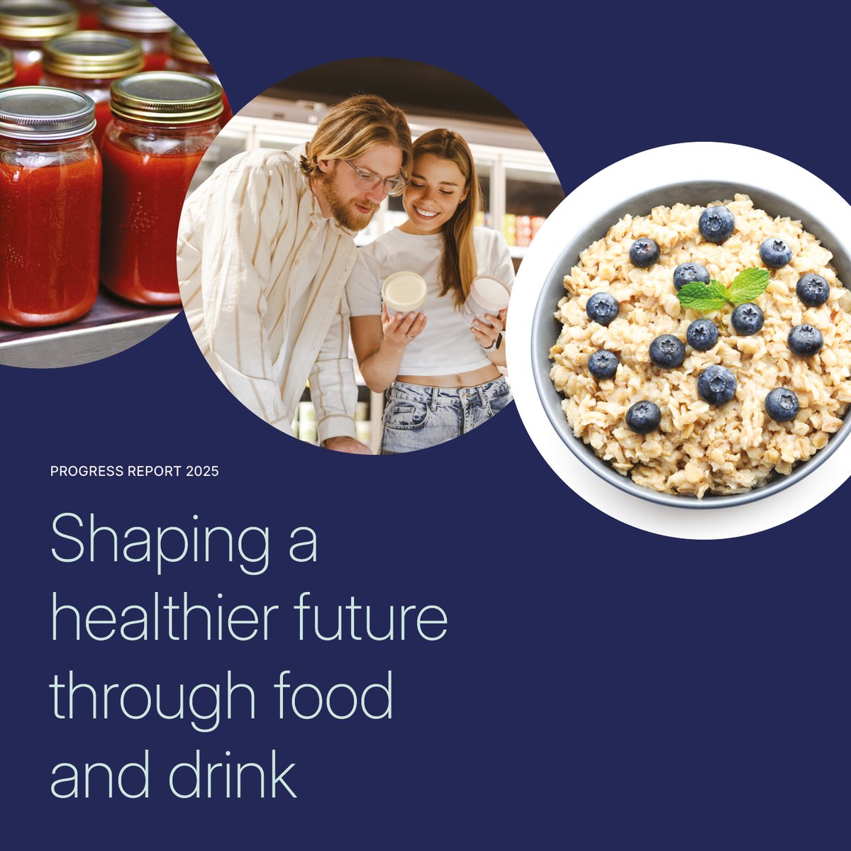 Our new Shaping a healthier future report highlights how companies are supporting healthier diets, from everyday staples to new innovative healthier snacks. 

Read the full report:  ow.ly/jLzk50WaBNq