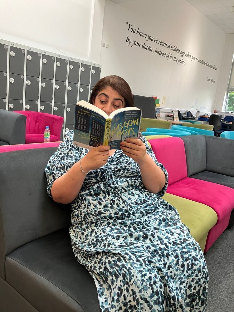 Kings Langley School Library (@klslibrary) on Twitter photo Mrs Butt, Ms Hill, and our Carnegie Shadowing Group are reading Glasgow Boys by Margaret McDonald, one of this year's brilliant shortlisted titles for the <a href="/CarnegieMedals/">The Carnegies</a>
What will <a href="/mayfieldschool/">Mayfield School</a> #ReadWithPride tomorrow?
<a href="/ReadWithPrideUK/">ReadWithPride Relay</a> 🏳️🌈 <a href="/EmpathyLabUK/">EmpathyLabUK</a> 💙 <a href="/faberbooks/">Faber Books</a> 📚 Mrs Butt, Ms Hill, and our Carnegie Shadowing Group are reading Glasgow Boys by Margaret McDonald, one of this year's brilliant shortlisted titles for the <a href="/CarnegieMedals/">The Carnegies</a>
What will <a href="/mayfieldschool/">Mayfield School</a> #ReadWithPride tomorrow?
<a href="/ReadWithPrideUK/">ReadWithPride Relay</a> 🏳️🌈 <a href="/EmpathyLabUK/">EmpathyLabUK</a> 💙 <a href="/faberbooks/">Faber Books</a> 📚