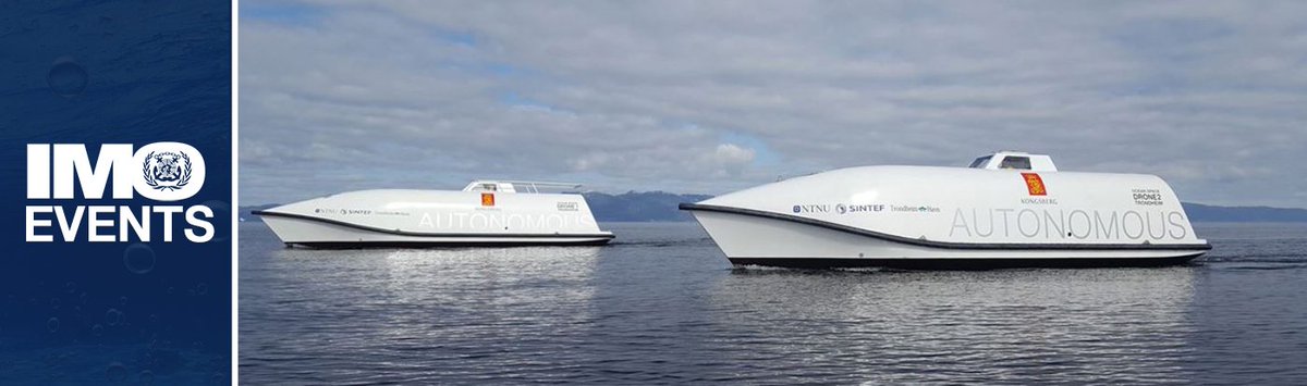 IMO &amp; the Government of Norway are co-hosting the Symposium “Maritime Autonomous Surface Ships as a reality: the need for the IMO MASS Code.”

Join us live to explore the future of #AutonomousShipping &amp; the development of the IMO MASS Code.

🔴 Watch here: tinyurl.com/2tx2u2uk