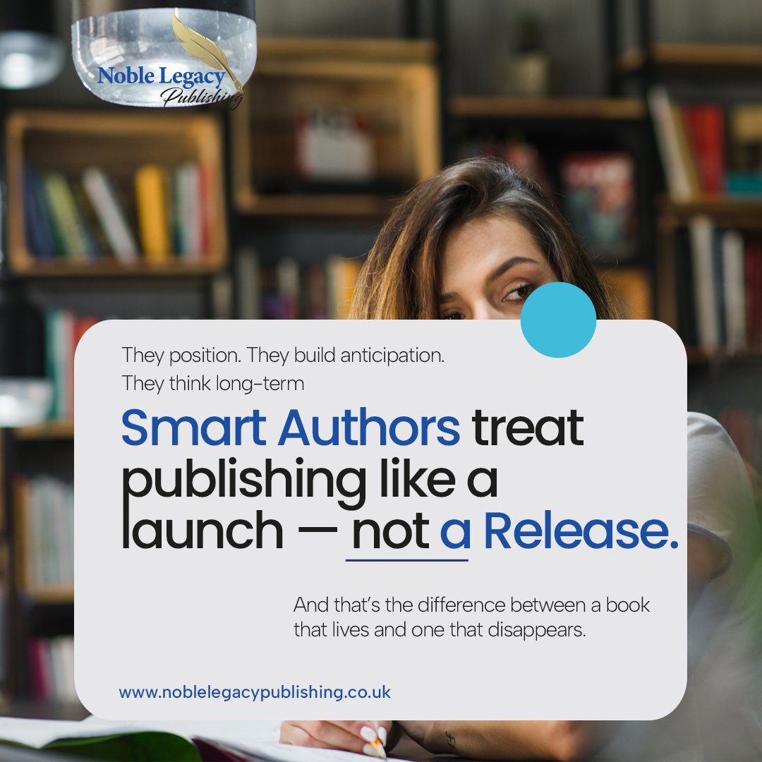 _Noblelegacy's tweet image. Most authors release their book.
Smart authors launch it.
The difference?

One disappears.
The other builds a legacy.

If you&apos;re publishing soon, think long-term.

noblelegacypublishing.co.uk

#BookLaunchStrategy #SmartAuthorsOnly #NobleLegacyPublishing #AuthorTips