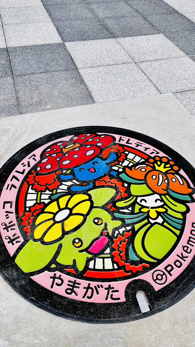 発見！】ポケふたが山形に現れた！🎉 ＼ 山形市「やまぎん県民ホール