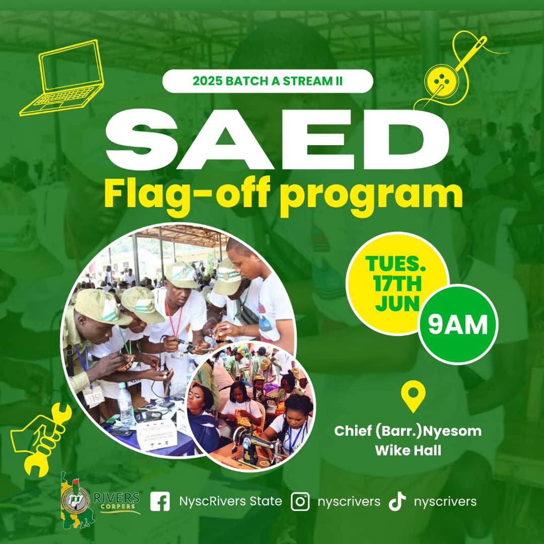 NYSC RIVERS STATE tweet media