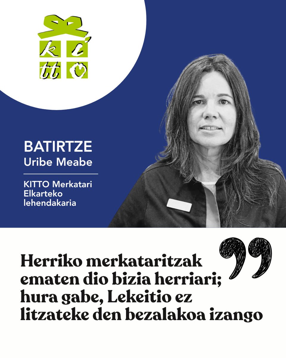 Batirtze Uribe, Lekeitioko #KITTO Merkatari Elkarteko lehendakariarekin elkartu gara tokiko merkataritzaren garrantziaz hitz egiteko. 

Sektorearen profesionaltasuna eta kontzientziazioa izan dira jorratutako gaietako batzuk 👇

🔗 leartibaifundazioa.eus/2025/06/kitto-…