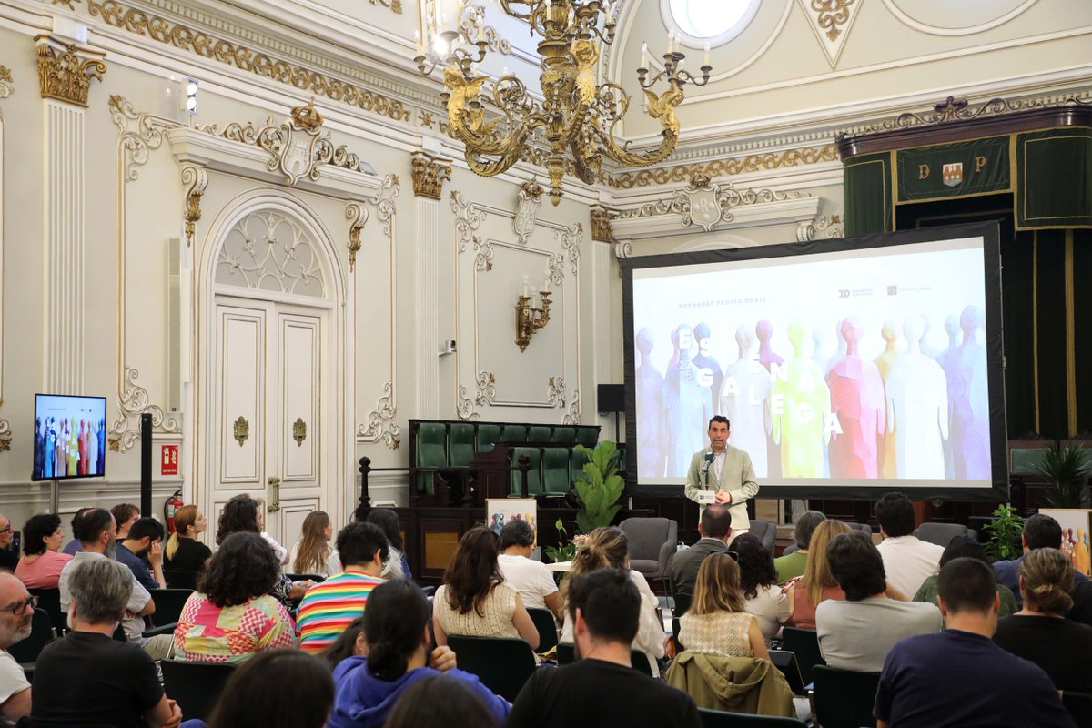 Luis López Lugués (@luislopezlugues) on Twitter photo Ata marzo de 2026, medio centenar de concellos da provincia acollerán 136 funcións de artes escénicas. 🎭
O programa +𝗘𝘀𝗰𝗲́𝗻𝗶𝗰𝗮𝘀 da <a href="/depo_es/">Deputación Pontevedra</a> é un apoio sen precedentes ao sector.
📍 Hoxe volvemos a estar ao seu carón abrindo as portas ás xornadas Escena Galega. Ata marzo de 2026, medio centenar de concellos da provincia acollerán 136 funcións de artes escénicas. 🎭
O programa +𝗘𝘀𝗰𝗲́𝗻𝗶𝗰𝗮𝘀 da <a href="/depo_es/">Deputación Pontevedra</a> é un apoio sen precedentes ao sector.
📍 Hoxe volvemos a estar ao seu carón abrindo as portas ás xornadas Escena Galega.