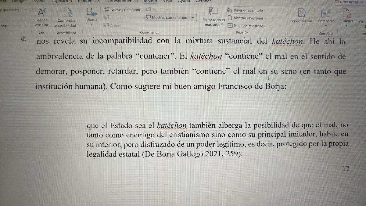 Cuando amigos de tanta altura intelectual te citan en sus trabajos, siempre es un honor. Gracias querido <a href="/Yesu_1995/">Yesurún Moreno 🇪🇦</a>