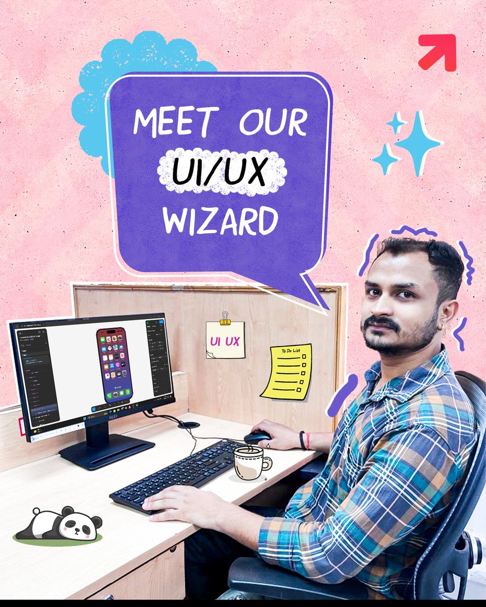 FluperOfficial's tweet image. From wireframes to wow moments — Jai Krishan has been shaping stunning user journeys at Fluper for 4.5 years!
Their designs speak louder than words, and their creativity keeps raising the bar.

#Fluper #UXDesign #UIUX #FluperFamily #DesignWithPurpose #EmployeeSpotlight