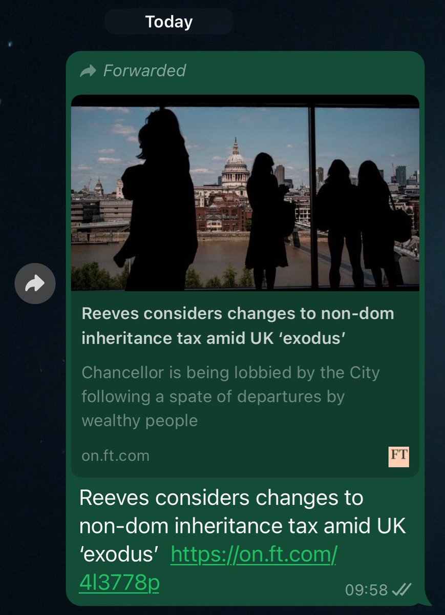 My WhatsApp is on fire. Just a heads-up. This will stall sellers decisions to make proactive attempts to entice buyers.

Not good unless it happens and happens swiftly.