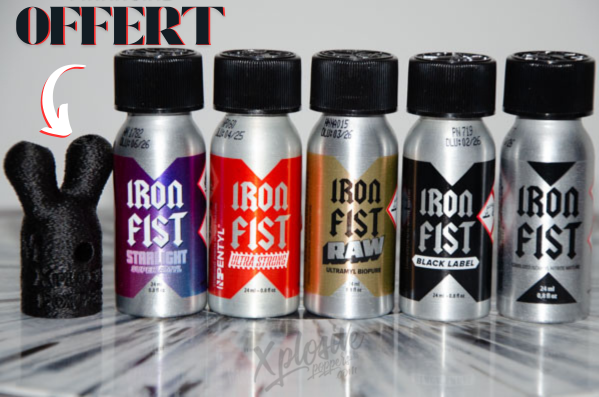 Très Puissant 🔥  5 Poppers IRON FIST 👊
➕ 1  Bouchon-inhalateur OFFERT 😈

Lien DIRECT➡️urlr.me/QYtr8W
( Livraison Gratuite ;)

Profitez au MAXIMUM des effets !!
* Sensations Garanties 🤯

#poppersaddict #PoppersOriginal #Poppers #popperbator #FistFucking #IronFist