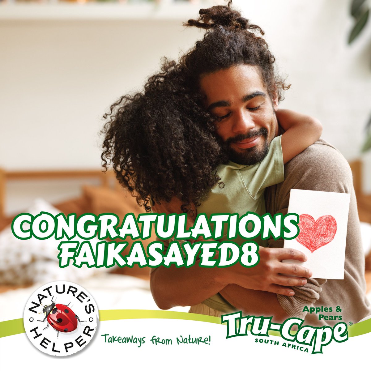 🎉 Congrats <a href="/faikasayed8/">Faika Sayed</a> – you’ve won our Father’s Day Giveaway! Please DM us your delivery + contact details. Thanks to everyone who entered – more fun coming soon! 🍎
#FathersDay #GiveawayWinner #TruCape #NatureDelivers
