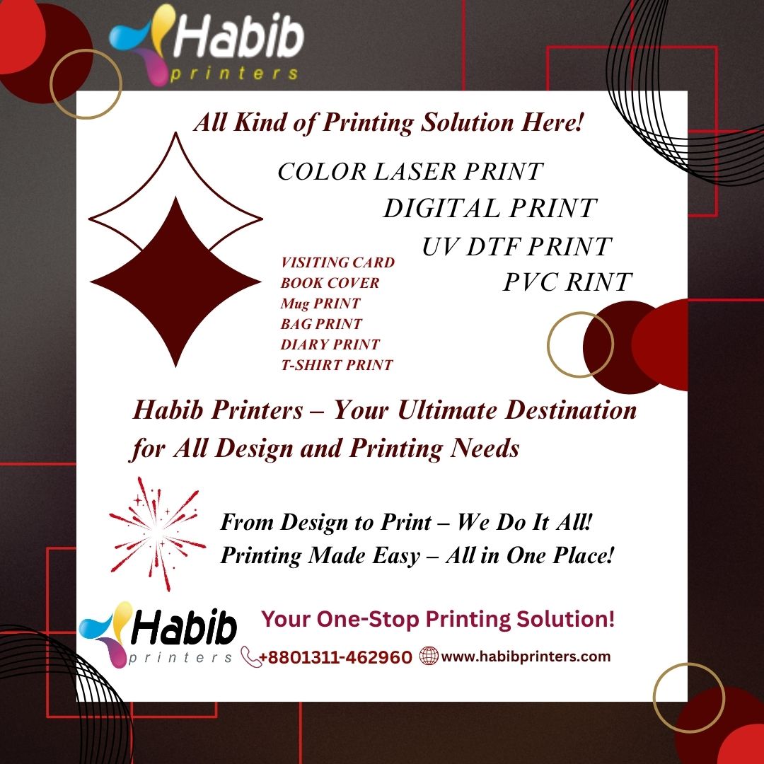 Habibur33427826's tweet image. ✨ Print What You Imagine – Only at Habib Printers.

📍 Explore More: habibprinters.com

🔹 Our Services Include:
#packagingservice #businesscard #envelope #invoice #letterheadpad #moneyreceipt #challanbill #filefolder #idcardribbon #brochure #brochuredesign