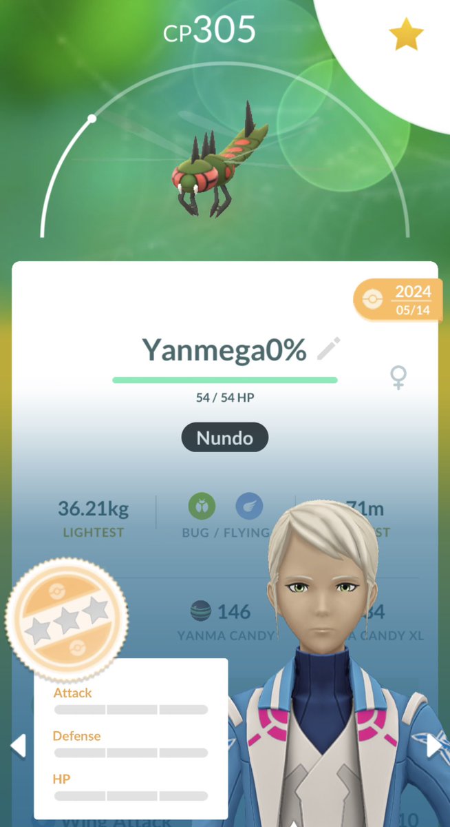 HeroBoozyPogo's tweet photo. Today’s Pokémon Go Pokémon of the day!
#pokémon #oftheday #pokémongo #game #gamer #level44 #trainer #teammystic #community #pogo https://t.co/a2EYtWZmwF