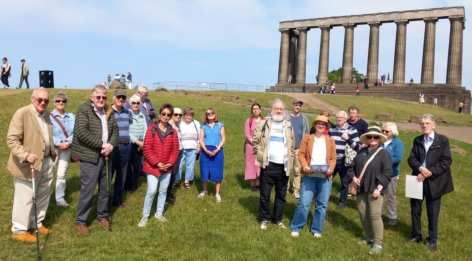 OldEdinClub's tweet image. And another OEC visit for members. This time a guided walk of the Calton Hill led by Hetty Lancaster. Annual walks and visits are all part of the benefits of a membership with the OEC. #Caltonhill #guidededinburghwalks 

buff.ly/b5BA3sC