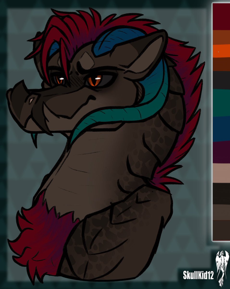 Male Drake Adopt!! Up for 25$ DM me to claim! 

#digitalart #dragonart #characteradopt