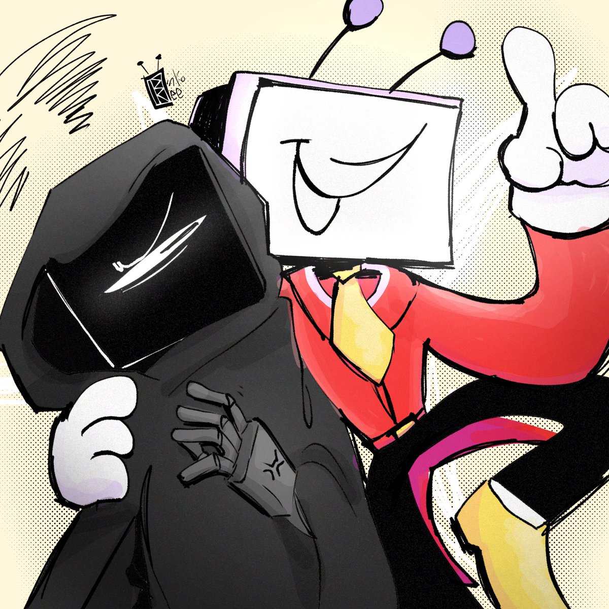 🍉 -Walmart Rinkoree- 🍉 (@rink0ree) on Twitter photo Tv heads,,
#PoppyPlaytime #DELTARUNE Tv heads,,
#PoppyPlaytime #DELTARUNE