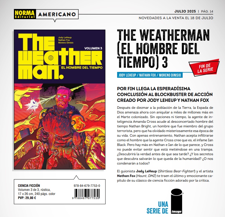 Las leyendas eran ciertas 😱

En Julio finalmente terminará The Weatherman 🥳🎉